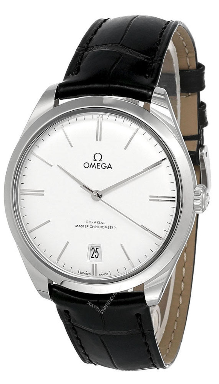 OMEGA Watches DE VILLE 40MM SS SILVER DIAL LTHR MEN'S WATCH 435.13.40.21.02.001 - Click Image to Close